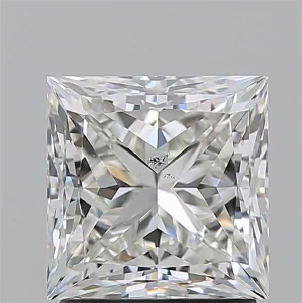 2.02ct Princess J SI2 Natural Diamond