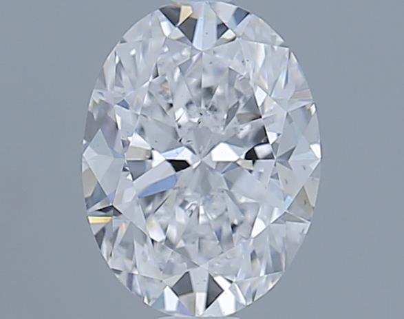 0.7ct Oval D SI1 Natural Diamond