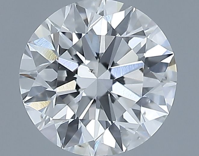 0.7ct Round F SI1 Natural Diamond