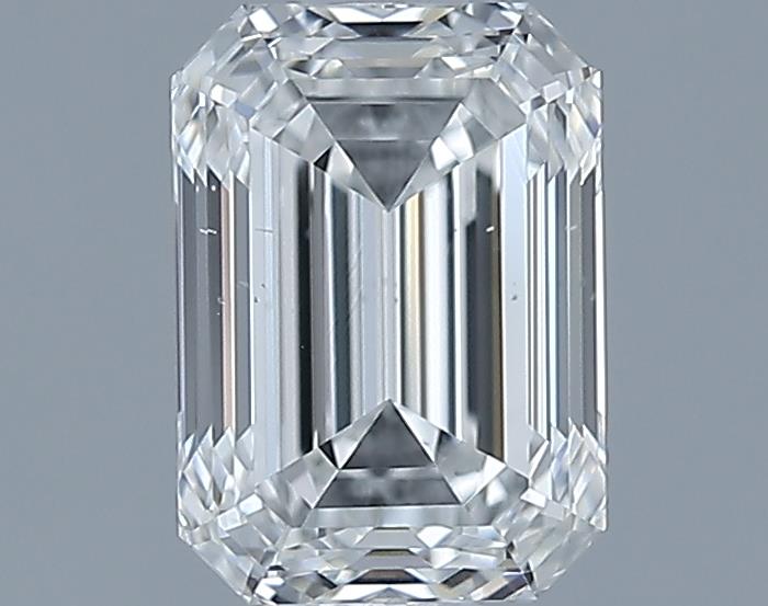 1.01ct Emerald F VS2 Natural Diamond