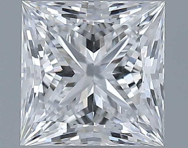 0.91ct Princess E VVS1 Natural Diamond