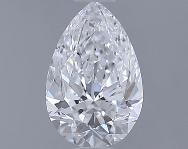 0.9ct Pear D SI2 Natural Diamond