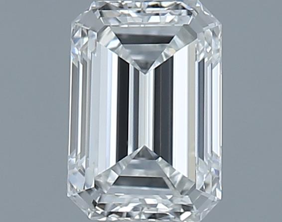 0.6ct Emerald F VVS1 Natural Diamond