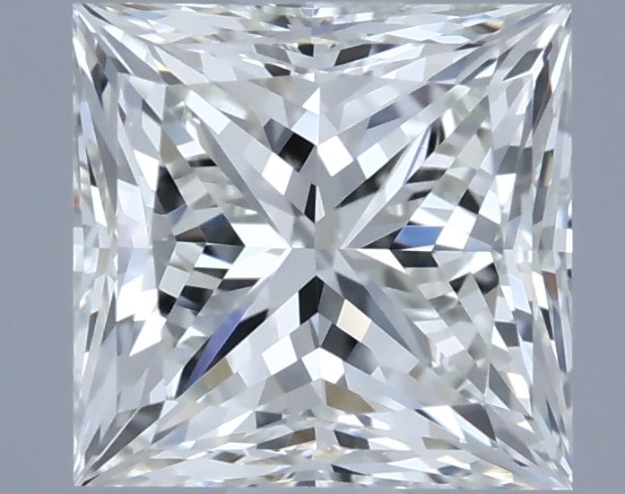 0.91ct Princess K VVS2 Natural Diamond