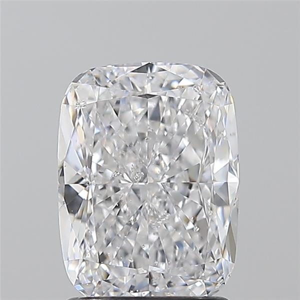 2.01ct Cushion Modified D SI2 Natural Diamond