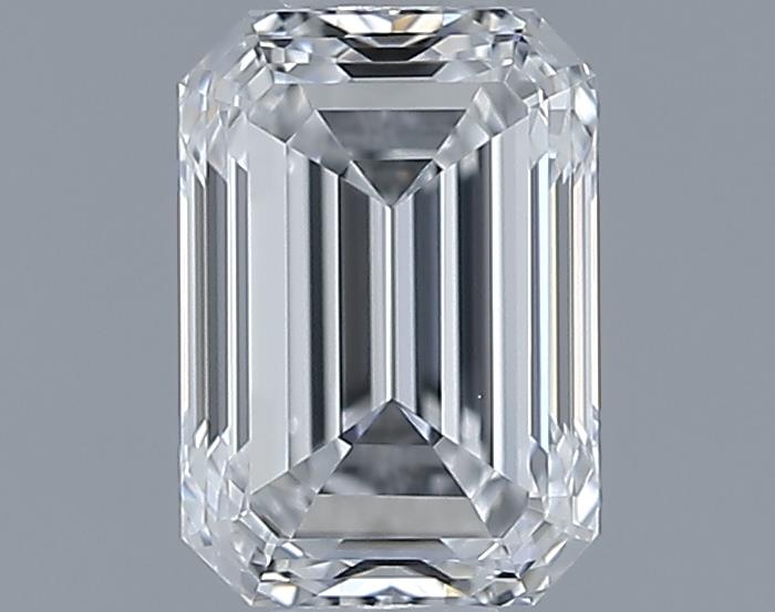 0.72ct Emerald D VVS1 Natural Diamond