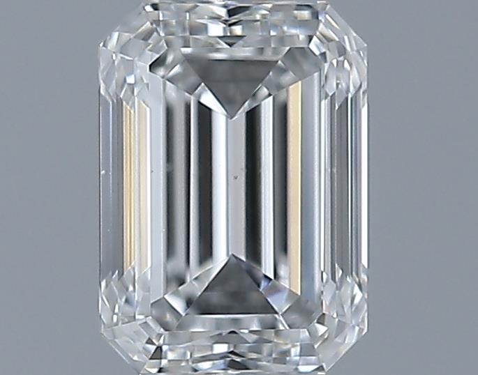 0.7ct Emerald F VS2 Natural Diamond