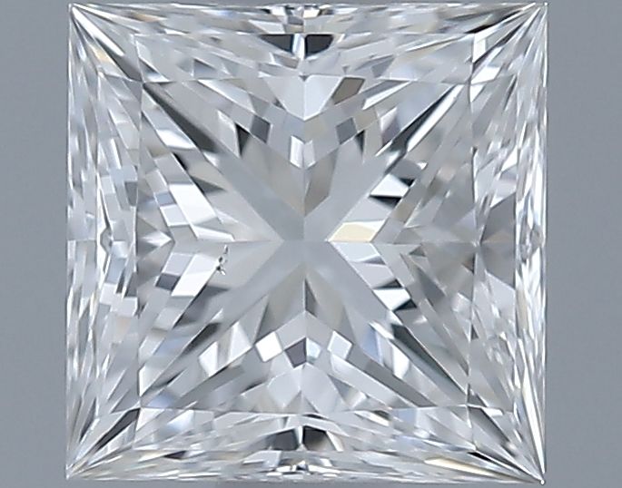 0.7ct Princess E VS2 Natural Diamond