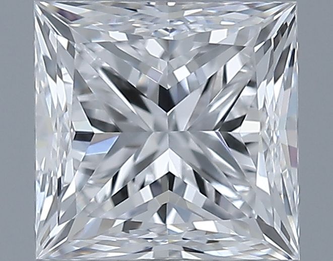 0.8ct Princess D VVS1 Natural Diamond