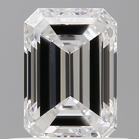0.7ct Emerald D VVS1 Natural Diamond