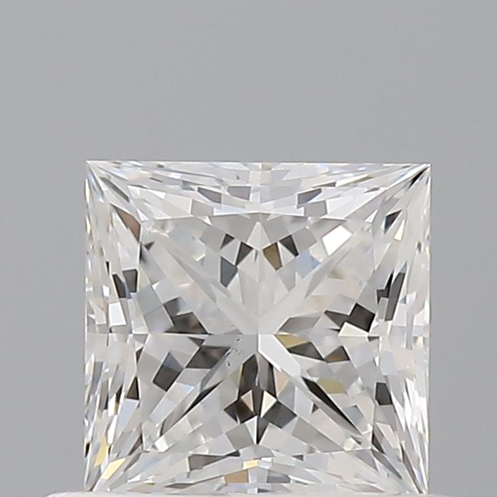 0.7ct Princess E VS2 Natural Diamond