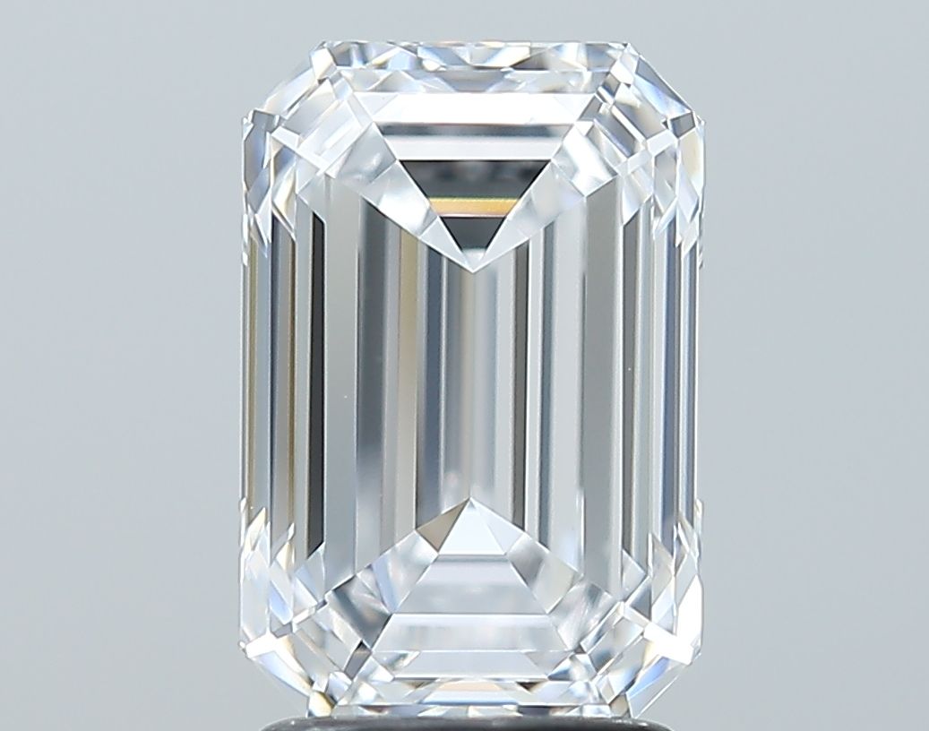 2.55ct Emerald D VVS1 Natural Diamond