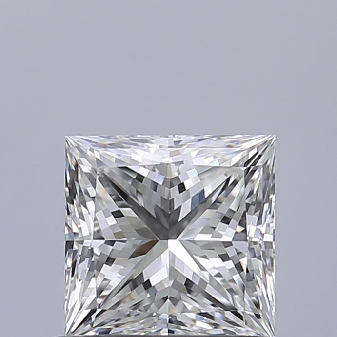 0.71ct Princess G VVS1 Natural Diamond