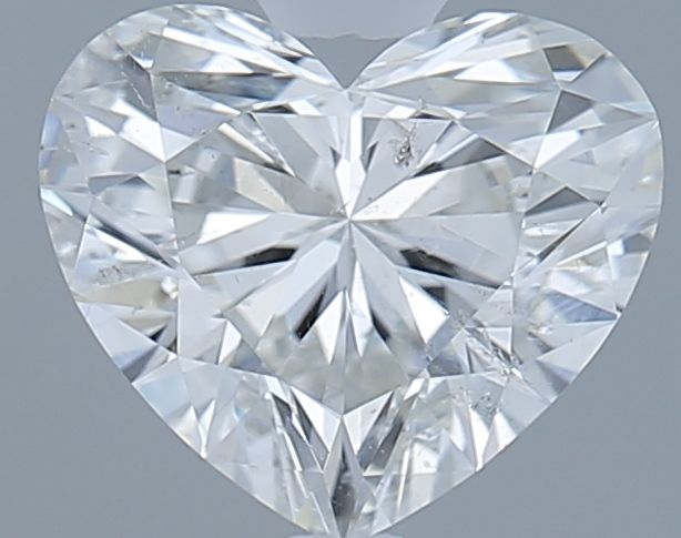 0.93ct Heart H SI2 Natural Diamond