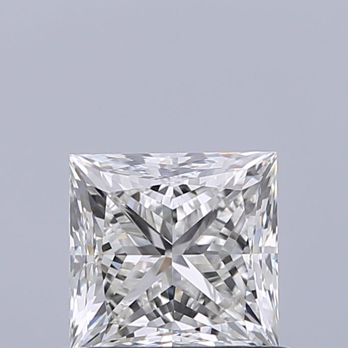 0.71ct Princess H VVS1 Natural Diamond