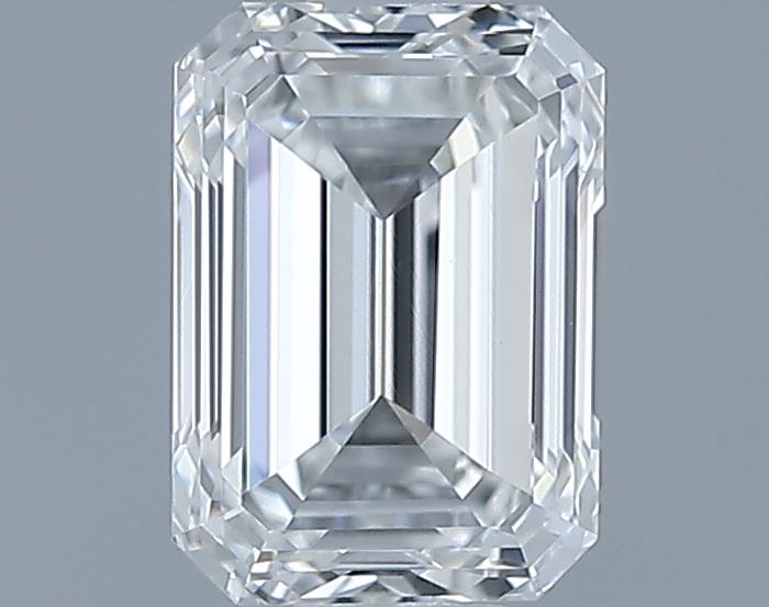 0.7ct Emerald F VVS2 Natural Diamond