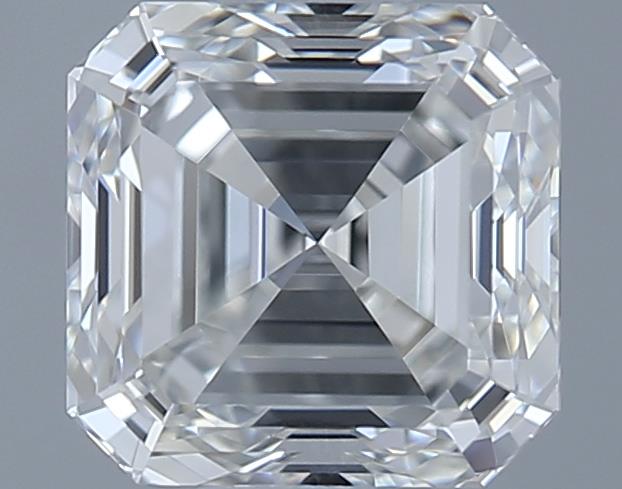 0.74ct Asscher H VS1 Natural Diamond