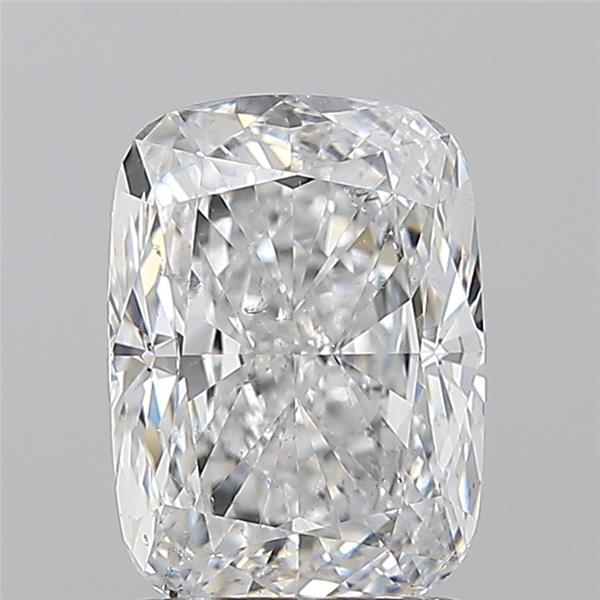 2.01ct Cushion Modified D SI2 Natural Diamond