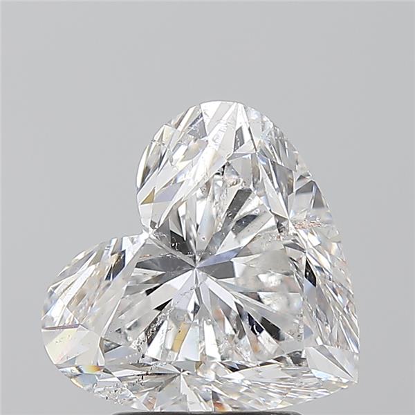 3.01ct Heart E SI2 Natural Diamond
