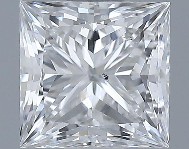0.7ct Princess F SI1 Natural Diamond