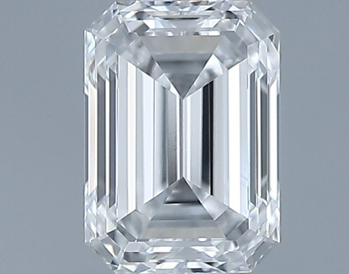 0.61ct Emerald E VVS1 Natural Diamond
