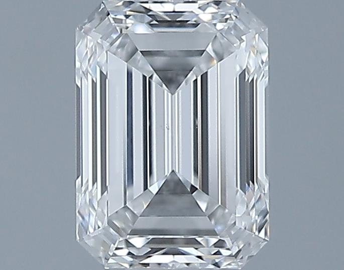 0.61ct Emerald E VS2 Natural Diamond