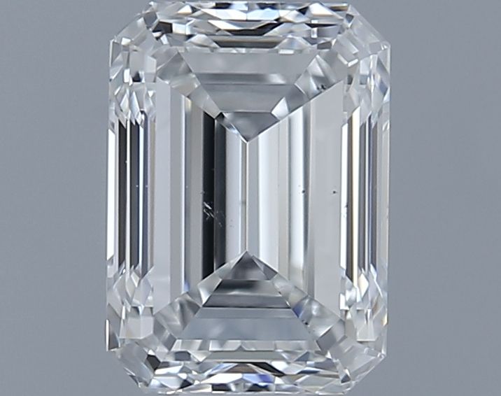 0.7ct Emerald F VS2 Natural Diamond