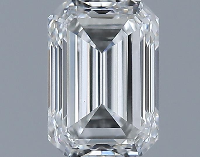 0.81ct Emerald F VS1 Natural Diamond