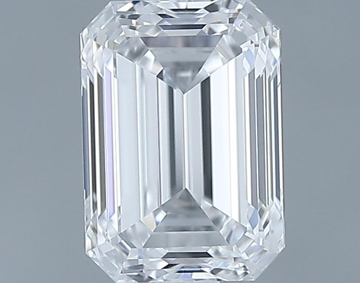 0.72ct Emerald D VVS1 Natural Diamond