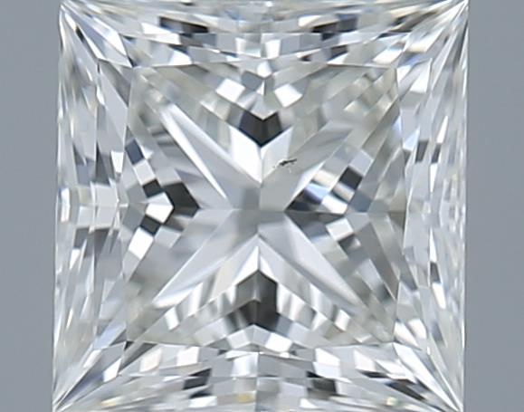 0.82ct Princess J VS2 Natural Diamond