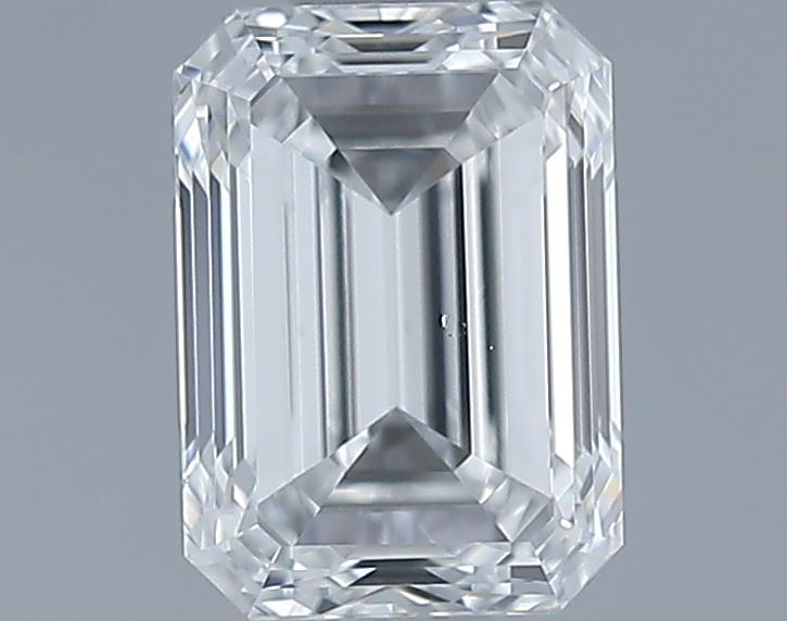 0.61ct Emerald F VS2 Natural Diamond