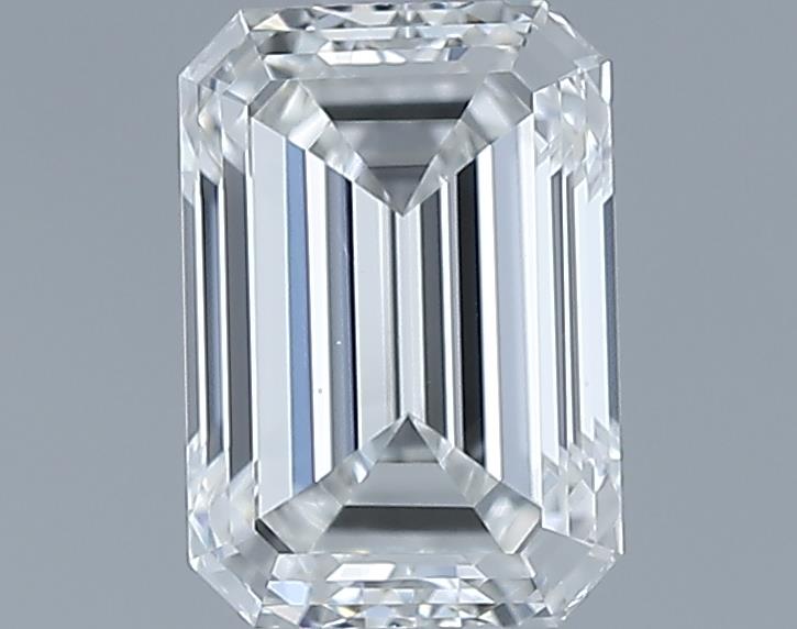 0.71ct Emerald F VS1 Natural Diamond