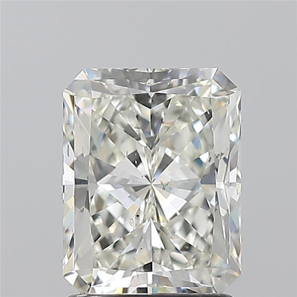 1.7ct Radiant J SI1 Natural Diamond