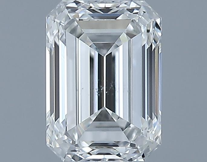 0.77ct Emerald H SI1 Natural Diamond