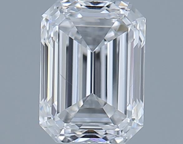 0.71ct Emerald E VVS1 Natural Diamond