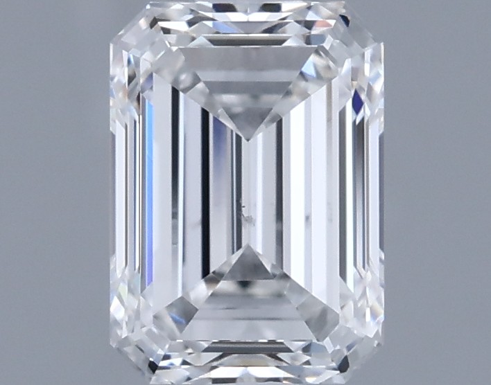 0.8ct Emerald E SI1 Natural Diamond