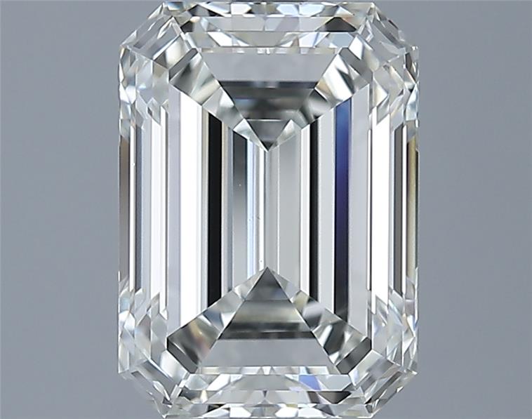 3.12ct Emerald J VVS2 Natural Diamond