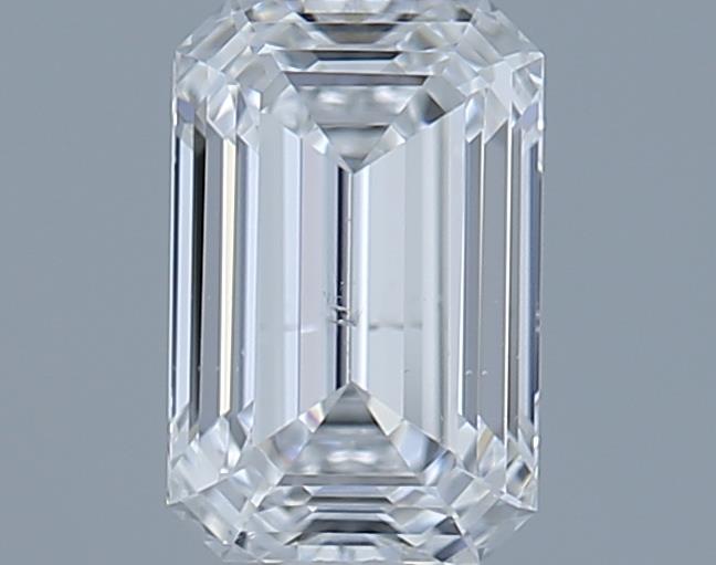 0.71ct Emerald D SI1 Natural Diamond