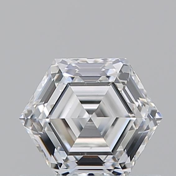 0.71ct Hexagonal F VS2 Natural Diamond
