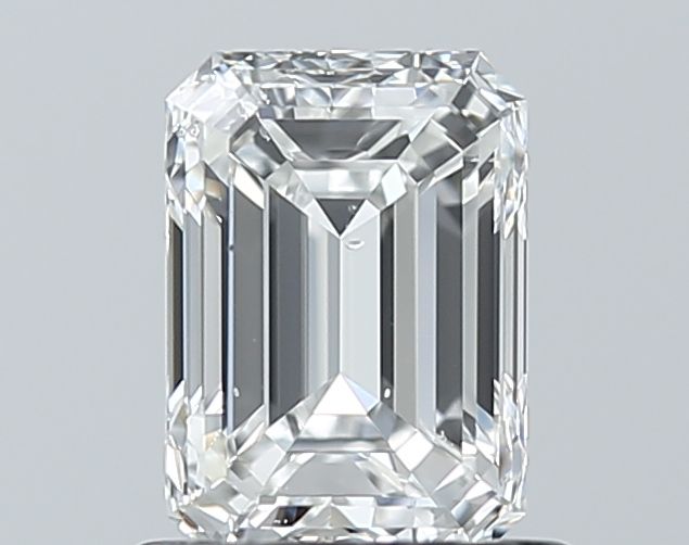 1.01ct Emerald F SI1 Natural Diamond