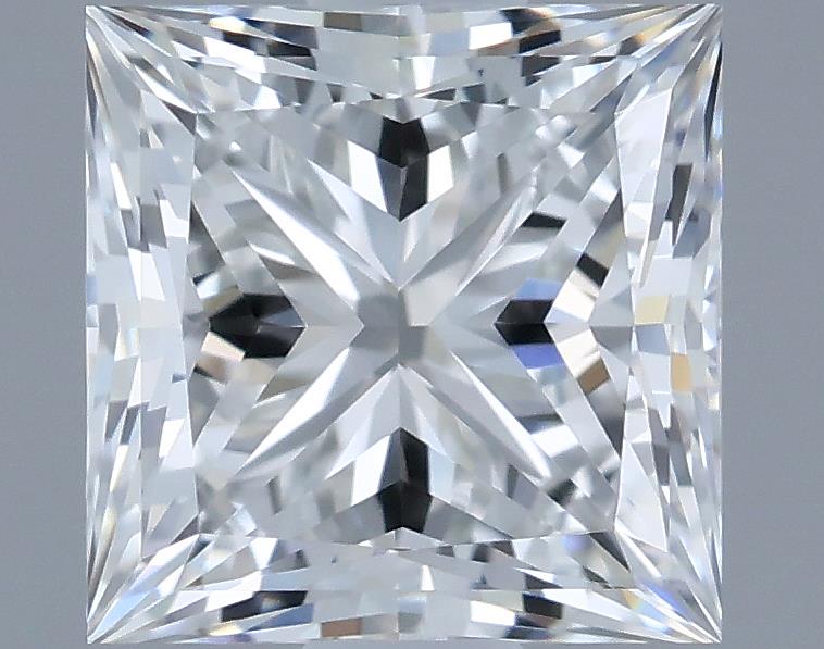 0.91ct Princess F IF Natural Diamond