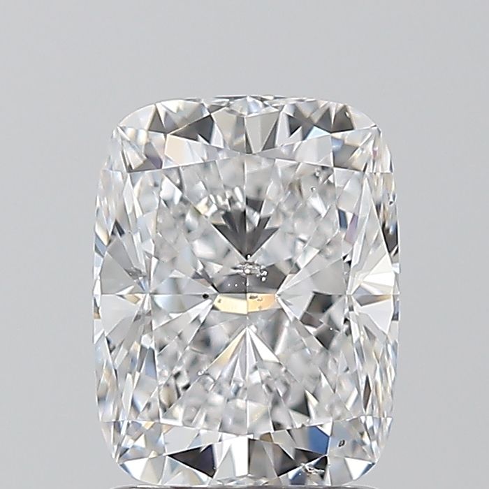 1.5ct Cushion Modified D SI2 Natural Diamond