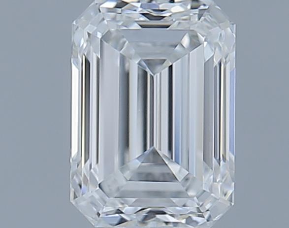 0.62ct Emerald F VVS1 Natural Diamond
