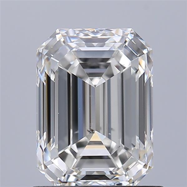 1.12ct Emerald H SI1 Natural Diamond