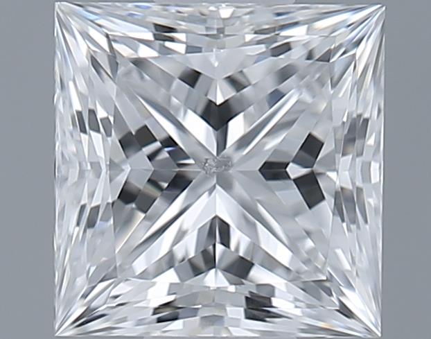 0.71ct Princess D SI2 Natural Diamond