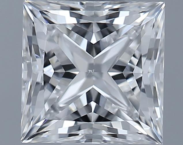 0.73ct Princess F SI1 Natural Diamond