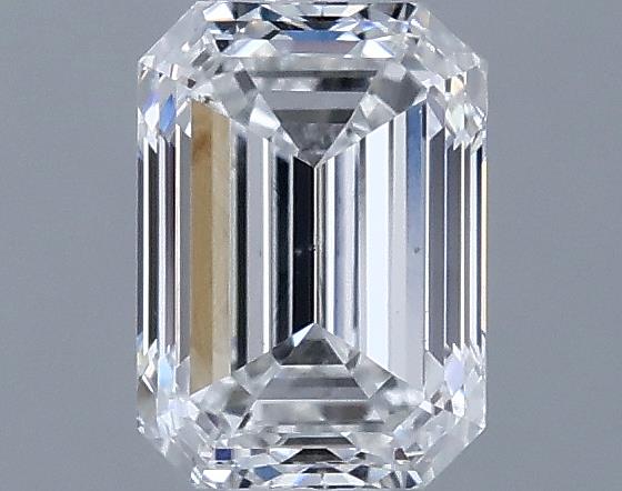 0.7ct Emerald E VS2 Natural Diamond