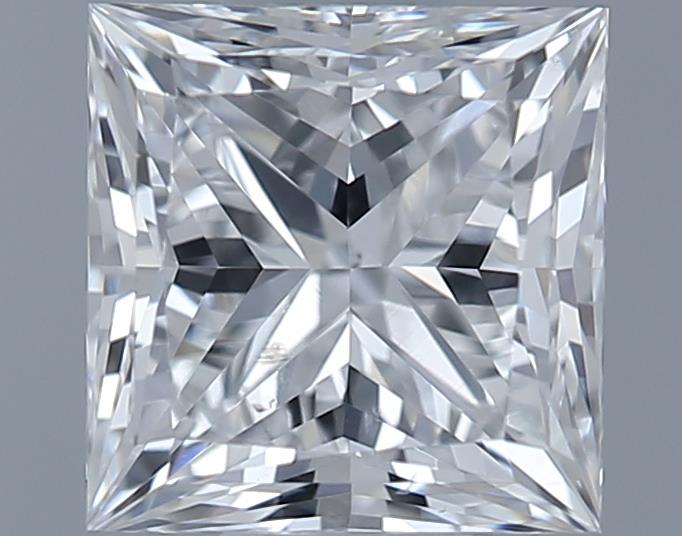0.7ct Princess F SI2 Natural Diamond