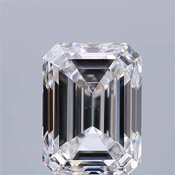 0.91ct Emerald F VS1 Natural Diamond