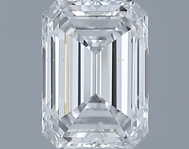 0.8ct Emerald F SI1 Natural Diamond